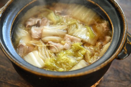 豚バラ白菜の重ね煮レシピ 生姜きかせたスープ仕立て 白ごはん Com