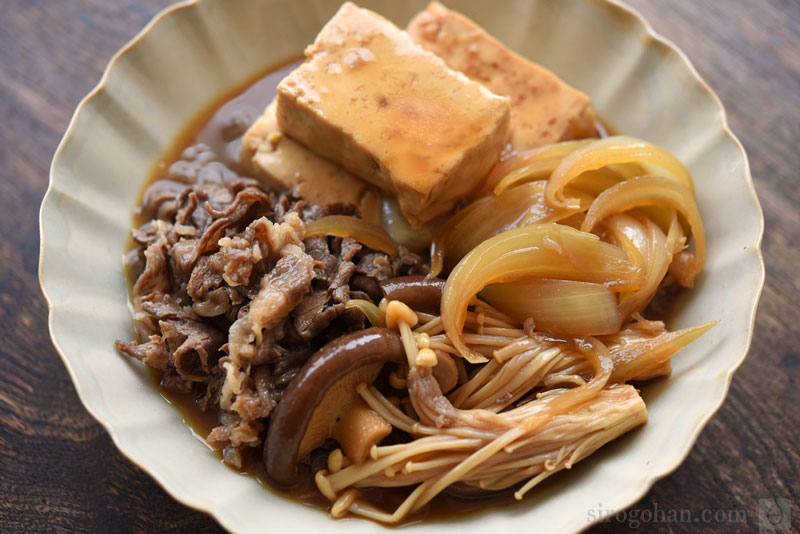 肉豆腐のレシピ写真